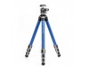 Leofoto LY-224C Tripod + LH-25 (Blue, Red, Yellow)